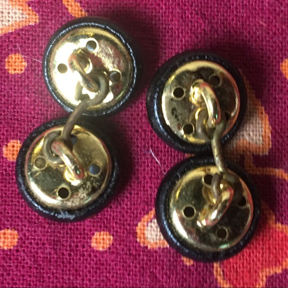 2 pairs Neiman Marcus alligator skin cufflinks - Picture 6 of 6